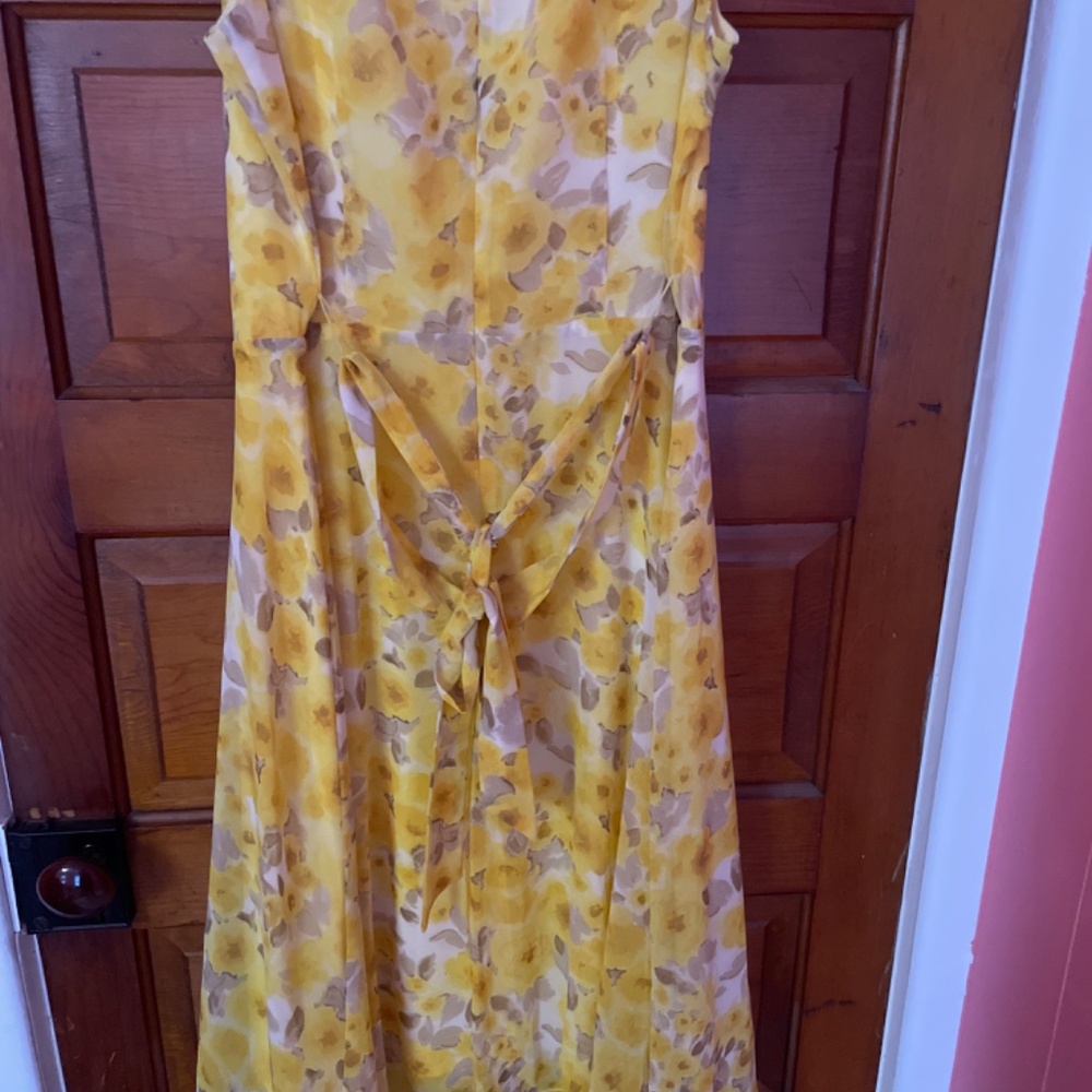 Yellow Spring Dress - Picture 3 of 3